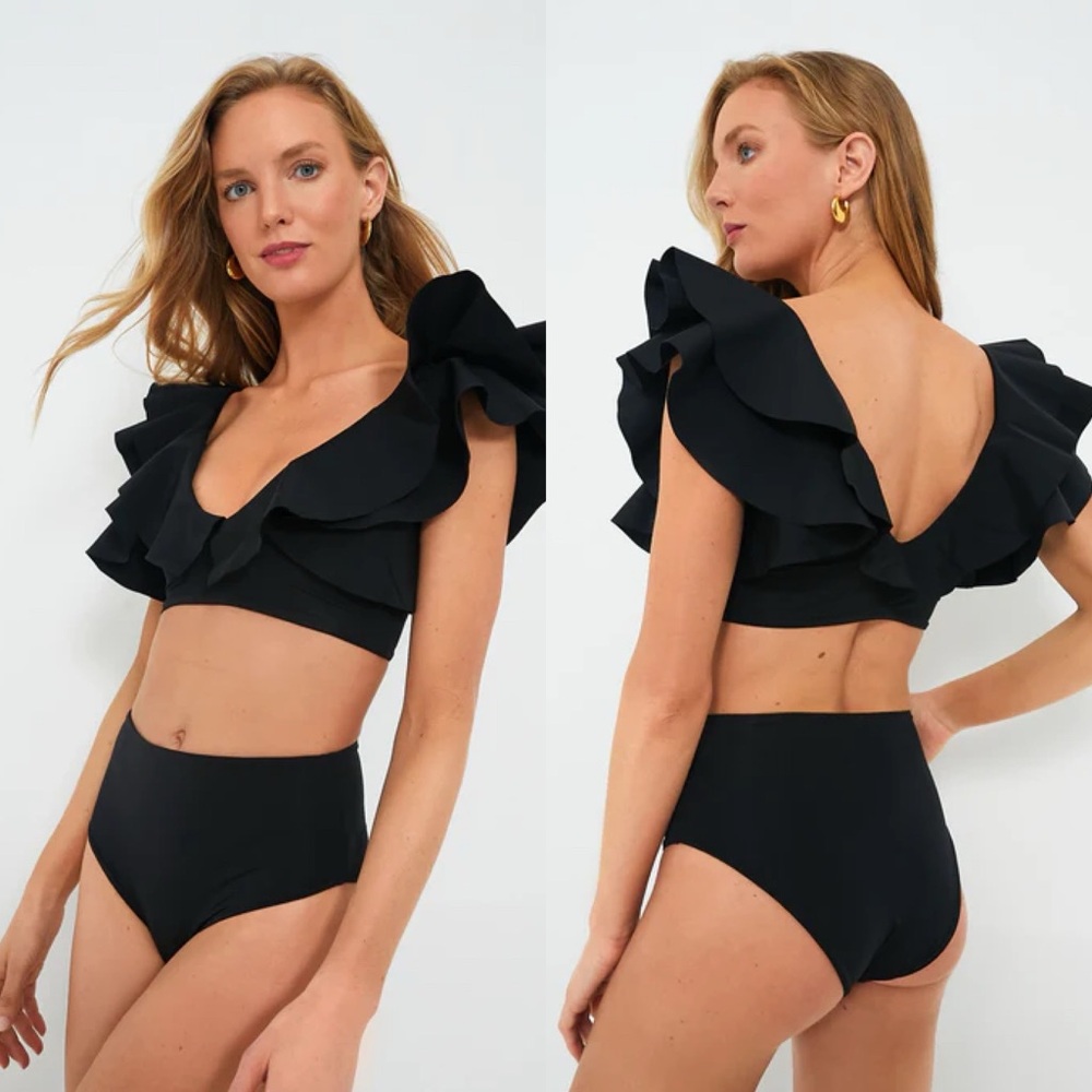 NWT Maygel Coronel Mila Two Piece Black OS